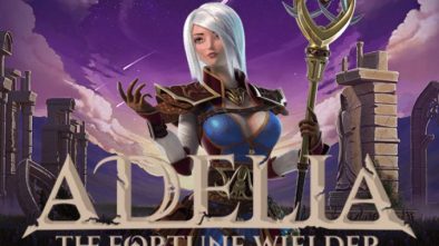Adelia The Fortune Wielder slot game. Play it now at Happyluke